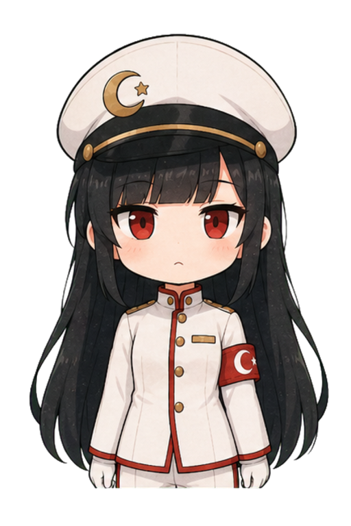 書類を持つ三日月外相の小型反応画像